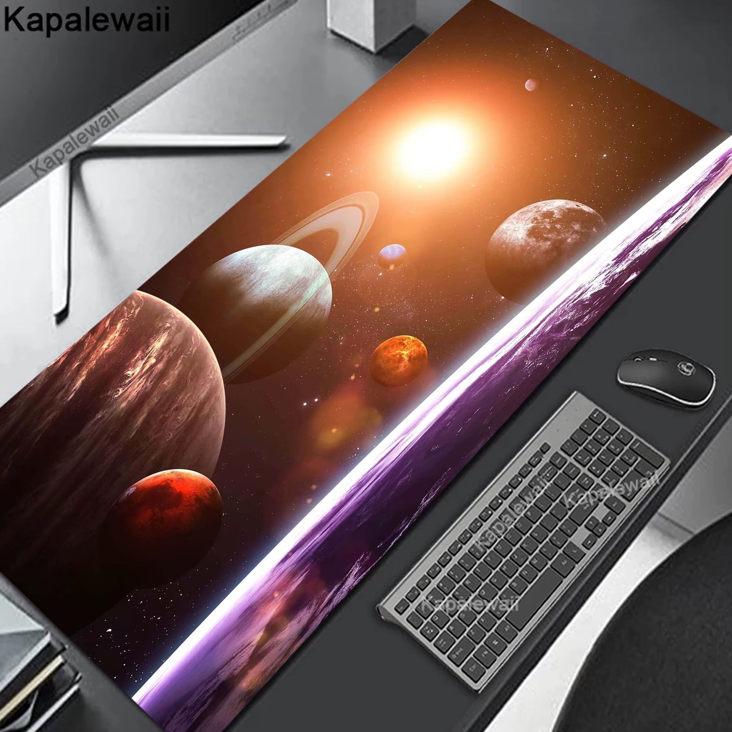 Extended Mouse Pad Big Gaming Mouse Pad Rubber Mouse Mat Gaming Speed Keyboard Pads Office Rubber Desk Mat Gaming Mats 900X400Mm