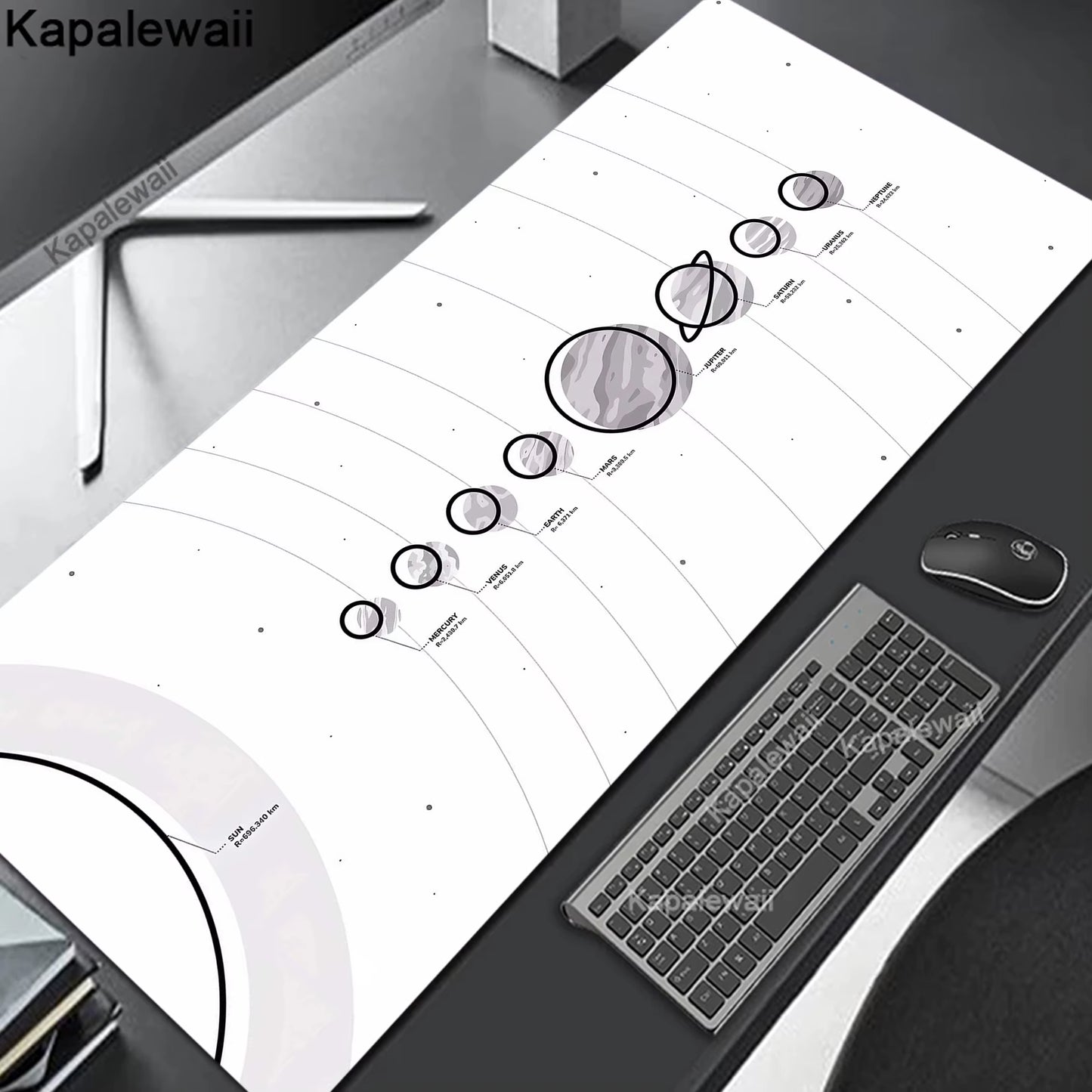 Extended Mouse Pad Big Gaming Mouse Pad Rubber Mouse Mat Gaming Speed Keyboard Pads Office Rubber Desk Mat Gaming Mats 900X400Mm