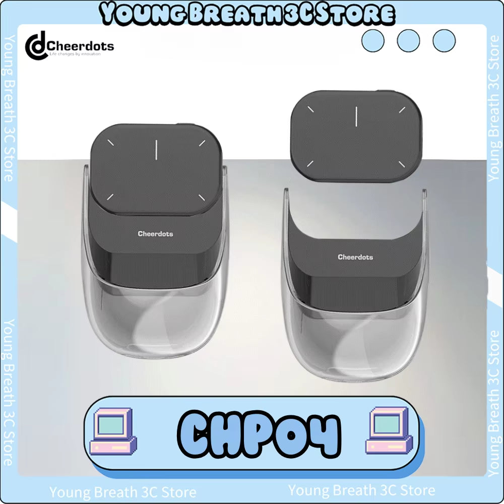 Cheerdots 2 Detachable Air Mouse AI All-In-One Bluetooth Mobile Mouse Wireless Touchpad Laser Presenter Remote Control Custom